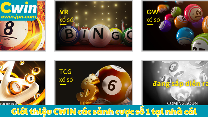 Giới thiệu CWIN các sảnh cược số 1 tại nhà cái