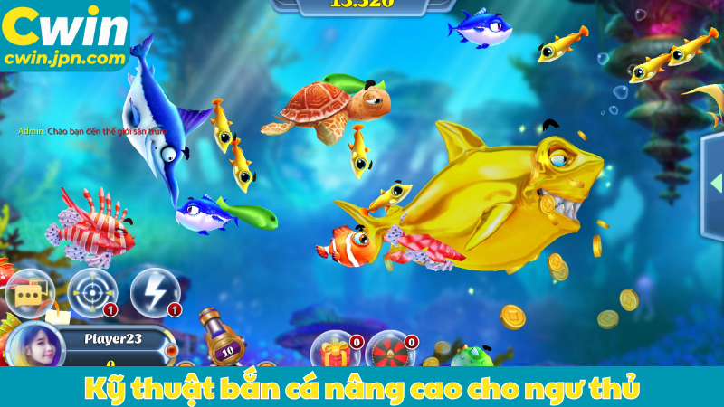 Kỹ thuật bắn cá nâng cao cho ngư thủ