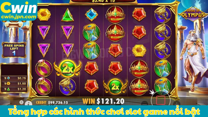 Tổng hợp các hình thức chơi slot game nổi bật