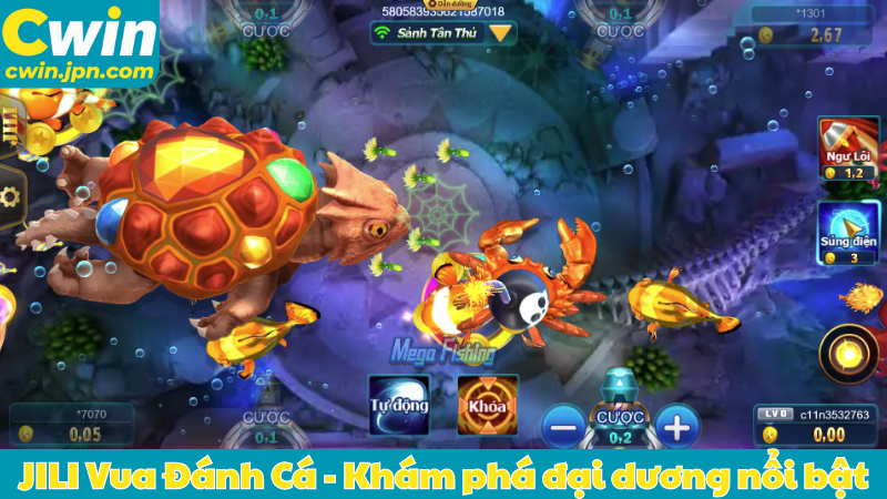 JILI Vua Đánh Cá - Khám phá đại dương nổi bật