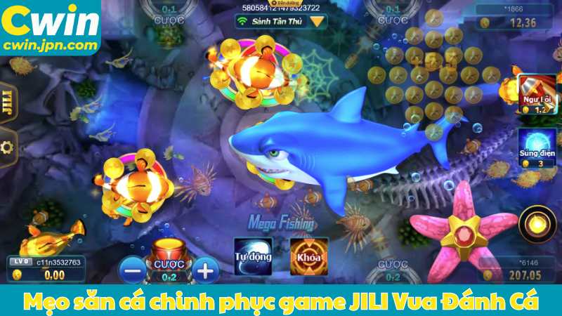 Mẹo săn cá chinh phục game JILI Vua Đánh Cá